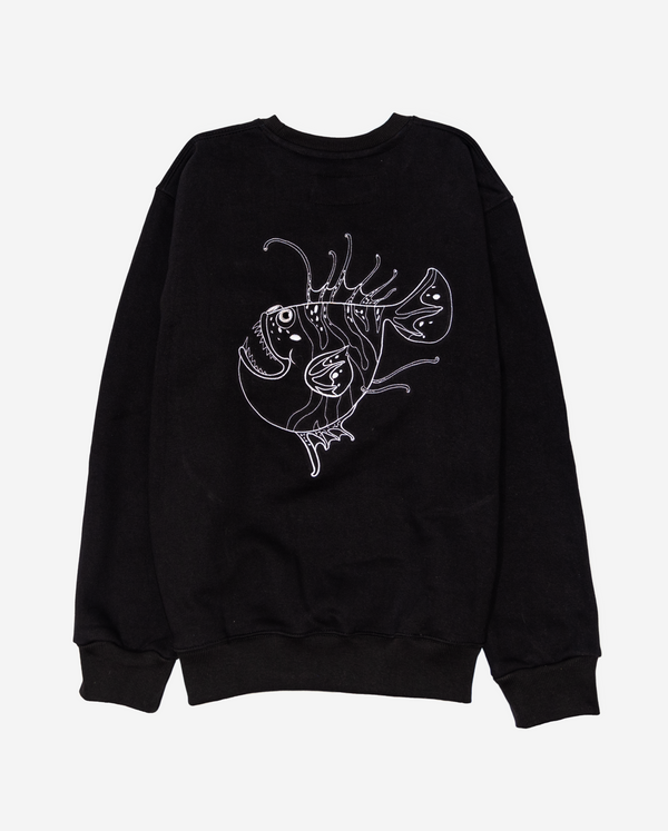 ZEALOTS Premium Embroidered Anglerfish Sweater ZEALOTS
