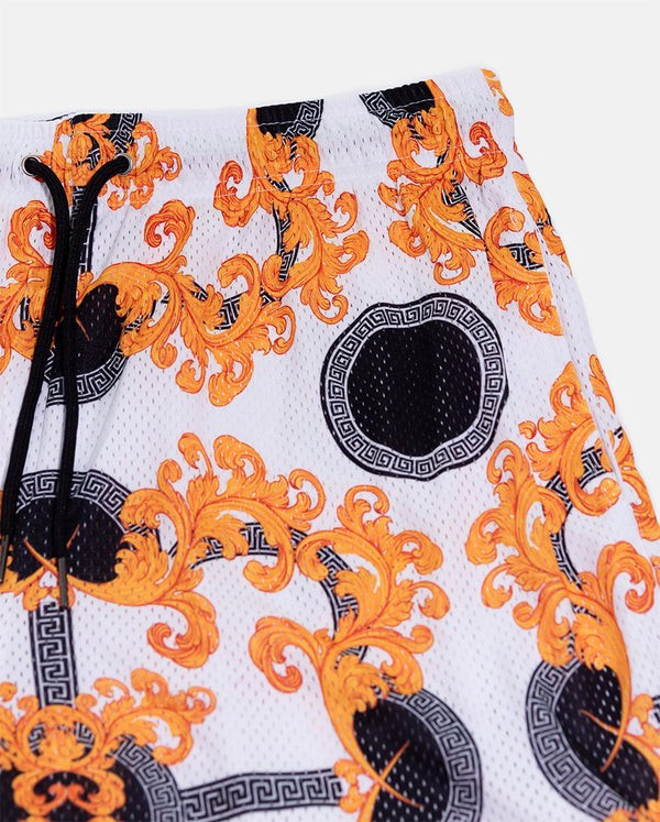 Summer Classic Pattern - Mesh Shorts INKUTTU