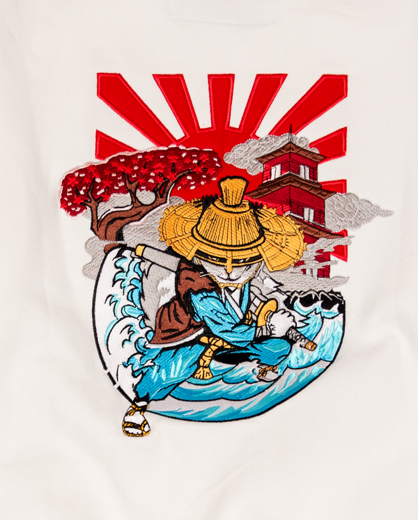 Zealots Imperial Ninja Flying Cat Embroidery Crewneck ZEALOTS