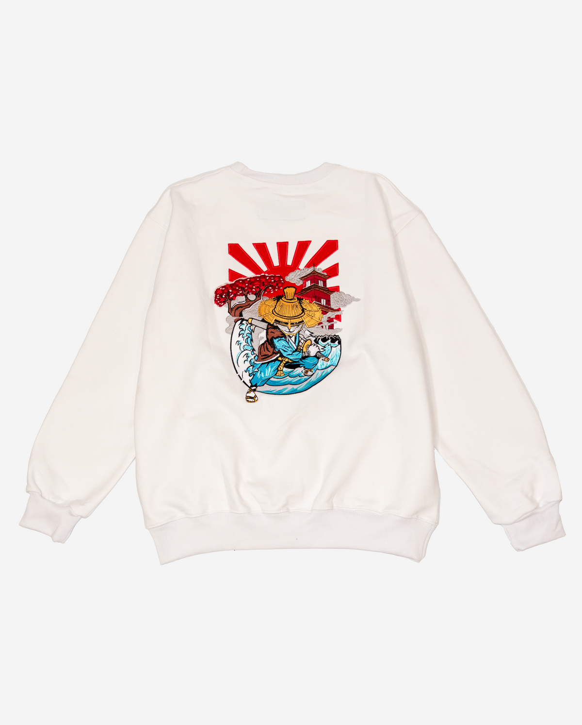 Zealots Imperial Ninja Flying Cat Embroidery Crewneck ZEALOTS