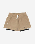 AeroCore Pro Compression Shorts - Beige ZEALOTS