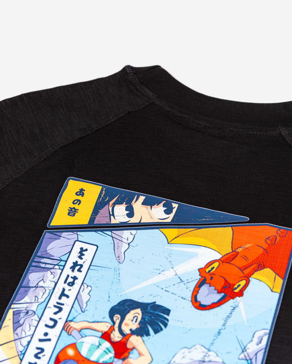 Anime Dragon Graphic 100% Cotton Tee ZEALOTS LABEL