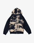 INKUTTU VERSE Hooded Denim Bomber — Limited Edition INKUTTU