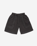 ZEALOTS Premium Embroidered Patch Shorts - Grey ZEALOTS