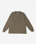 Zealots Luxe Flocked Khaki Crewneck ZEALOTS LABEL